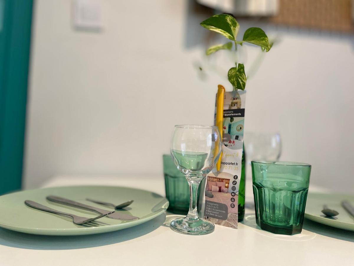 So Vintage A L Arbresle Apartment L'Arbresle Luaran gambar